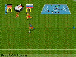 Champions World Class Soccer: Screenshot