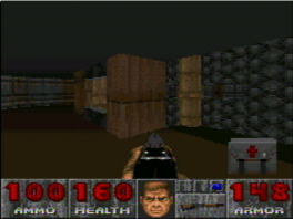 Gave 3D shooter in de style van <a href = https://www.mariosnes.nl/Super-Nintendo-game.php?t=Wolfenstein_3D target = _blank>Wolfenstein 3D</a>