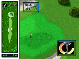 HALs Hole in One Golf: Screenshot