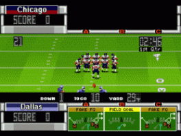 John Madden Football 93: Screenshot
