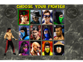 Mortal Kombat 2 ¡cuenta con 12 luchadores para elegir!