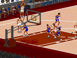 NBA Live 95: Screenshot