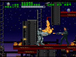 Ah daar is de <a href = https://www.mariosnes.nl/Super-Nintendo-game.php?t=The_Terminator target = _blank>Terminator</a> eindelijk! Eens kijken wie deze gaat winnen.