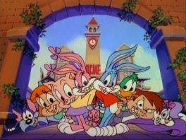 Speel met de Tiny Toons: eigenlijk Looney Tunes karakters voor de allerkleinste.